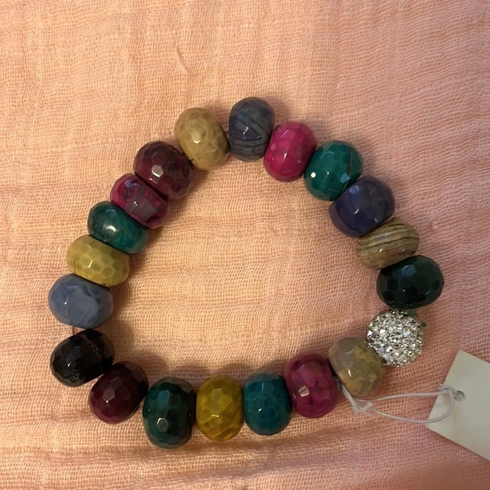 Natural stone bracelets by Rosa Lee
